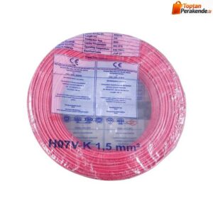 Hes Nyaf Kablo 1,5 mm² Kırmızı ( H07v-K )